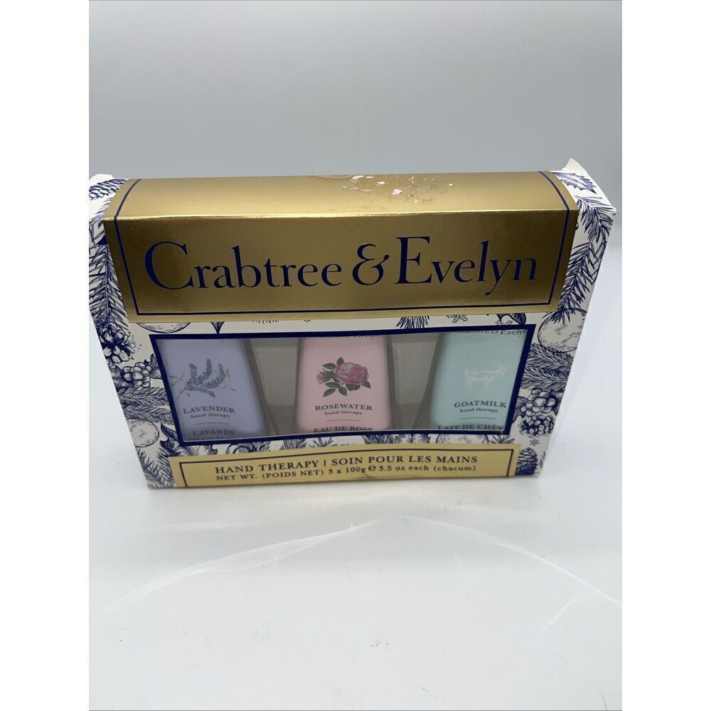 Crabtree & Evelyn Goatmilk, Rosewater & Lavender Hand Therapy Gift Set